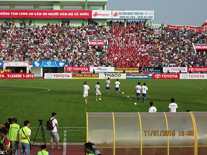 Trước trận HAGL - Đồng Tâm Long An: Sức nóng sân Long An ảnh 9