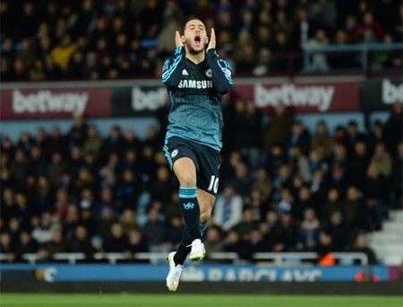 Hazard ghi bàn duy nhất cho <a href='https://plo.vn/tu-khoa.html?q=Chelsea' title='Chelsea'>Chelsea</a>