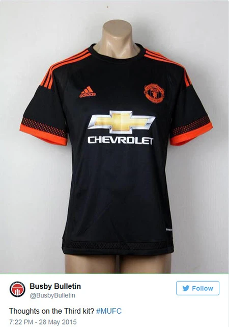 Rò rỉ áo đấu mới nhất của Manchester United ảnh 1