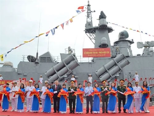 Bàn giao cặp tàu tên lửa hiện đại cho Quân chủng Hải quân ảnh 1