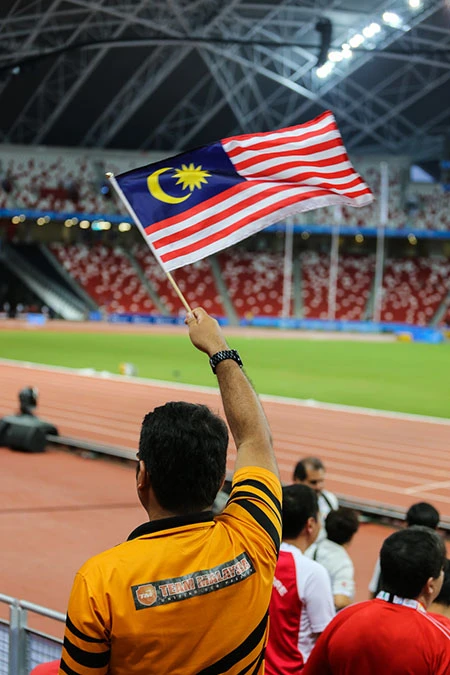 Những hình đẹp trên khán đài SEA Games 28 ảnh 17