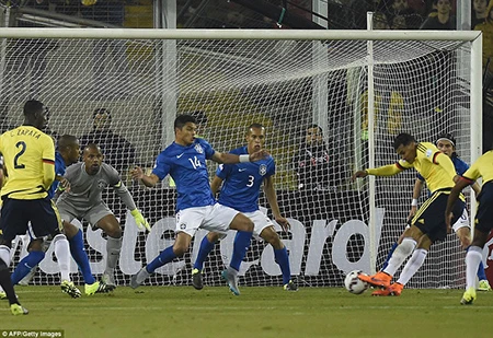 Neymar nhận thẻ đỏ, Brazil thua sốc trước Colombia ảnh 1