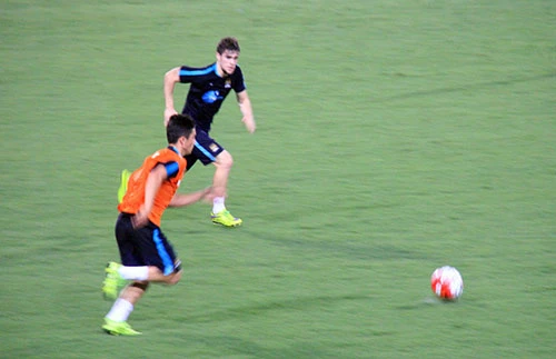 Chùm ảnh cầu thủ Việt Nam, Man City tập luyện cho trận đấu tối nay ảnh 16