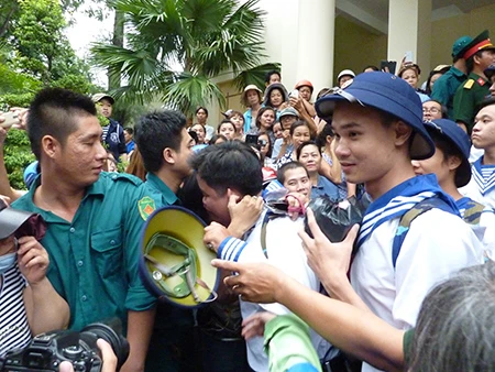 TP.HCM: Hơn 1.200 thanh niên tình nguyện nhập ngũ ảnh 13