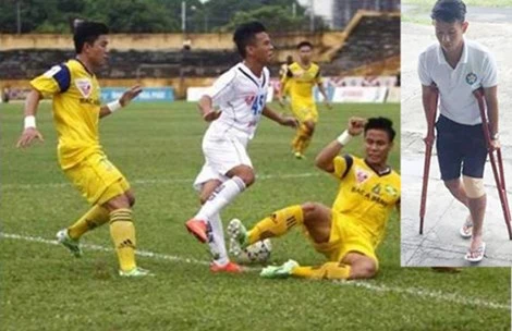 Quế Ngọc Hải bị treo giò 6 tháng vì pha 'chặt chém' kinh hoàng ảnh 1