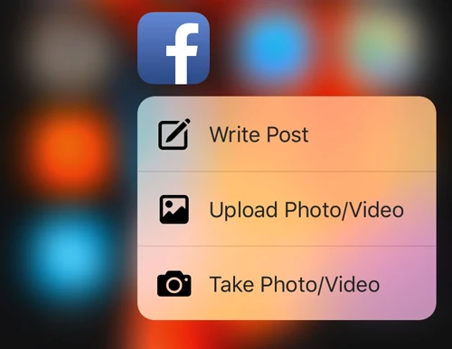 Facebook nâng cấp hỗ trợ 3D Touch trên iPhone 6s ảnh 1 facebook-nang-cap-ho-tro-3d-touch-tren-iphone-6s