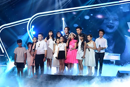 'Công chúa tóc mây' Hồng Minh đăng quang The Voice Kids 2015 ảnh 9