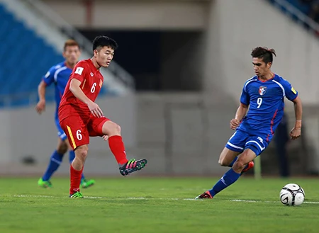 Việt Nam 4-1 Đài Loan (Trung Quốc): Màn ra mắt hoàn hảo của HLV Hữu Thắng ảnh 4