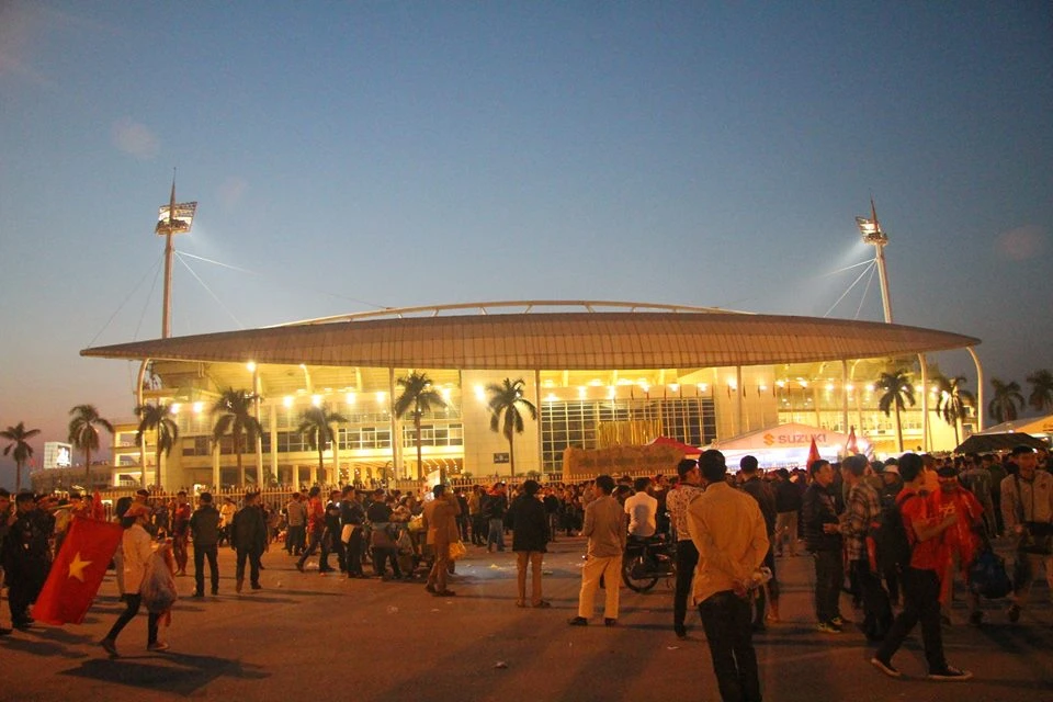 Mỹ Đình sục sôi trước trận đấu sinh tử ảnh 11