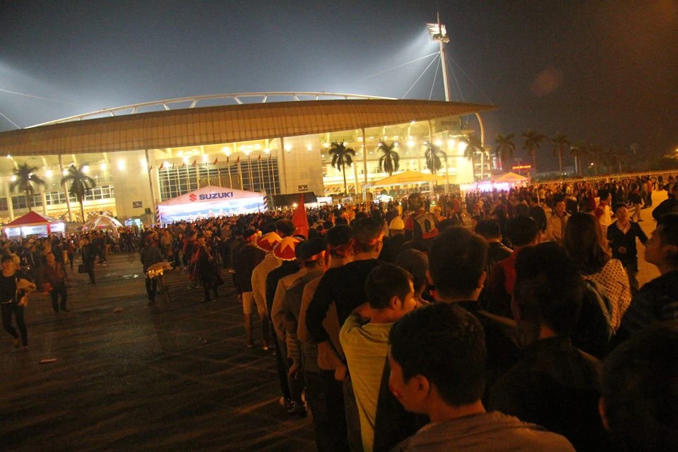 Mỹ Đình sục sôi trước trận đấu sinh tử ảnh 12