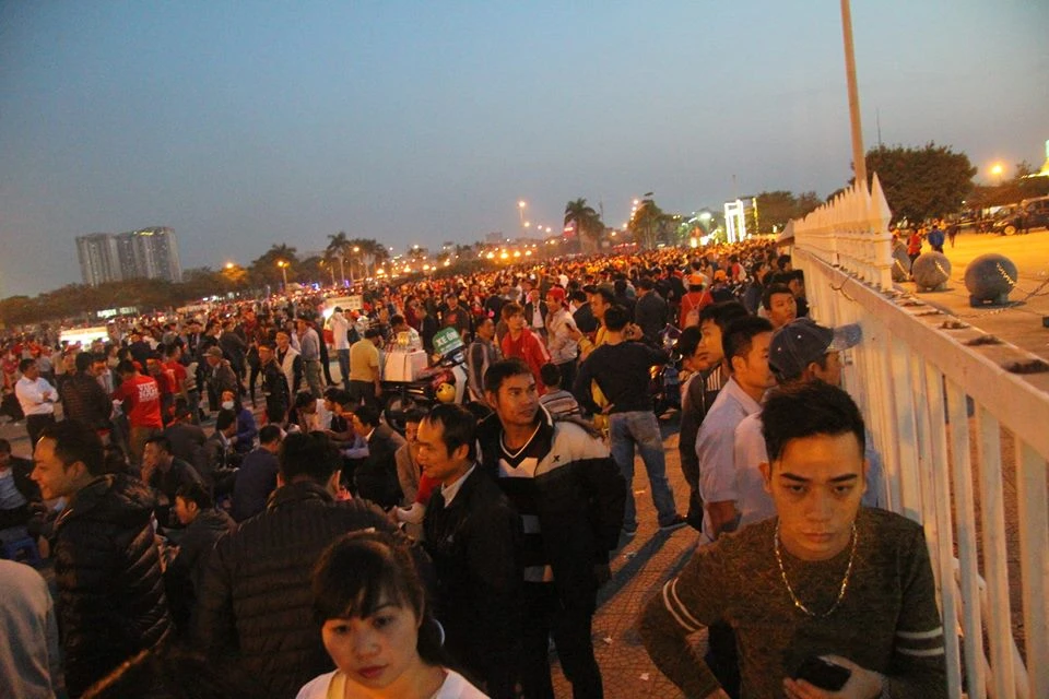 Mỹ Đình sục sôi trước trận đấu sinh tử ảnh 9