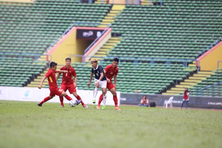 Công Phượng lập cú đúp,U22 Việt Nam thắng đẹp Campuchia ảnh 12