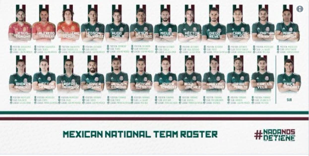 Danh sách chính thức 32 đội tuyển dự World Cup 2018 ảnh 9