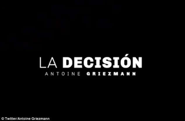 Griezmann công bố tương lai theo cách không giống ai ảnh 1 Griezmann công bố tương lai theo cách không giống ai ảnh 1