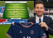 Đội hình 4-3-3 siêu mạnh của PSG khi có Messi