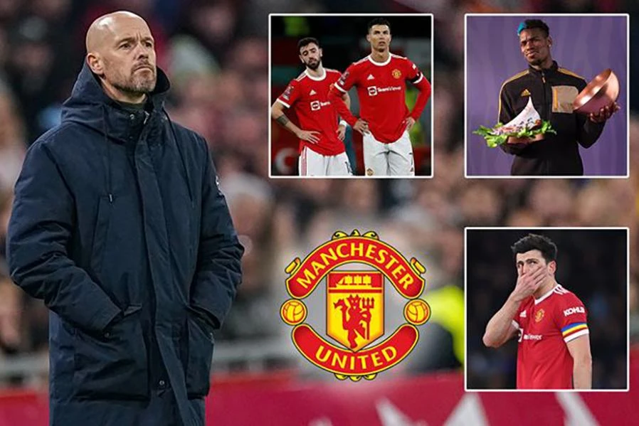 Ten Hag sẽ cải tổ mạnh mẽ tại Man United. ẢNH: MIRROR