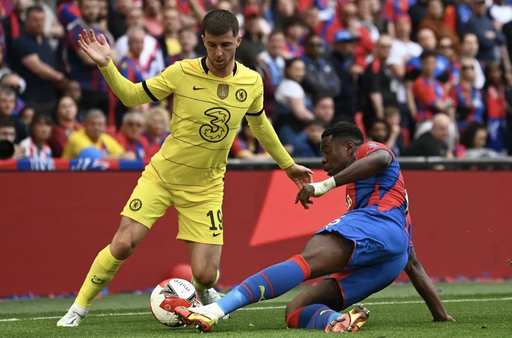 Crystal Palace gây rất nhiều khó khăn cho Chelsea. ẢNH: AFP