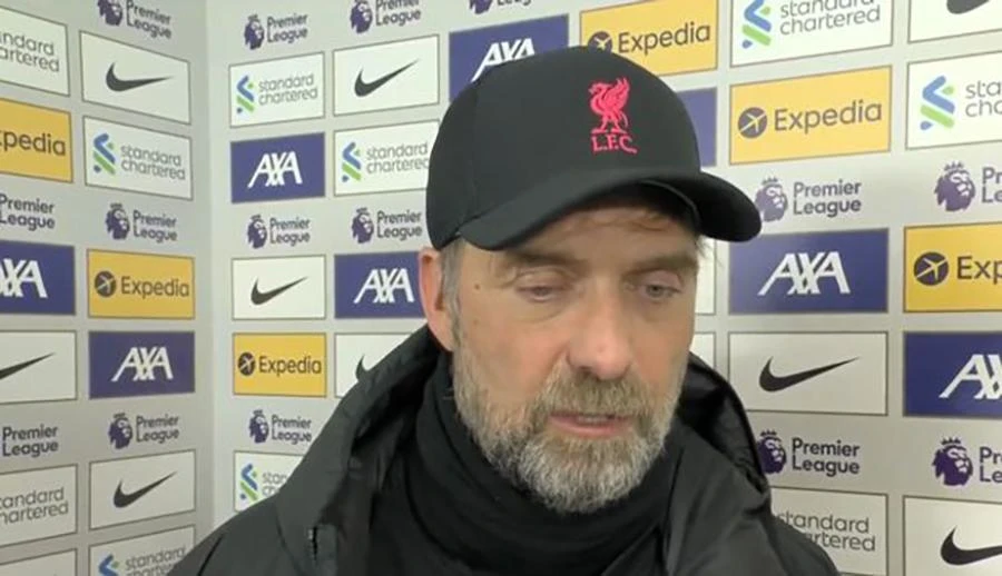 Klopp gửi thông điệp chia sẻ nỗi đau mất con trai của Ronaldo. ẢNH: SKY SPORT