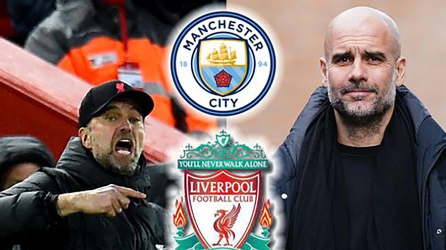 Liệu Klopp và Guardiola đã tạo nên cuộc đối đầu kinh điển mới của Premier League? ẢNH: MIRROR