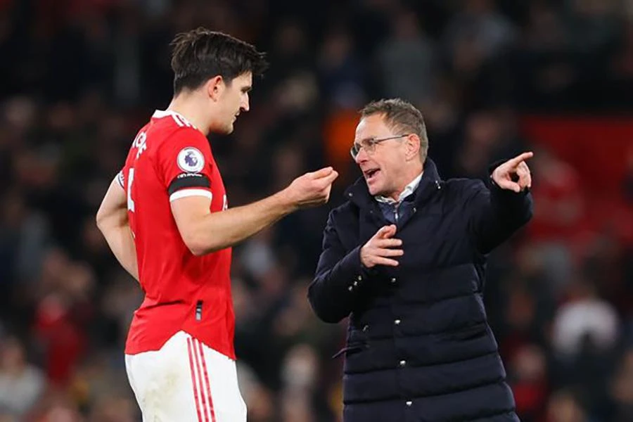 Rangnick tin rằng MU cần trao thêm cơ hội cho Maguire. ẢNH: GETTY