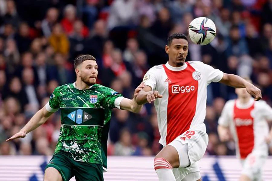 Haller đóng vai trò quan trọng trong hệ thống tấn công của Ten Hag tại Ajax. ẢNH: GETTY