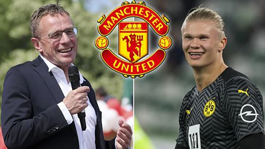 Haaland dường như ngoài tầm với của MU vào lúc này. ẢNH: MIRROR