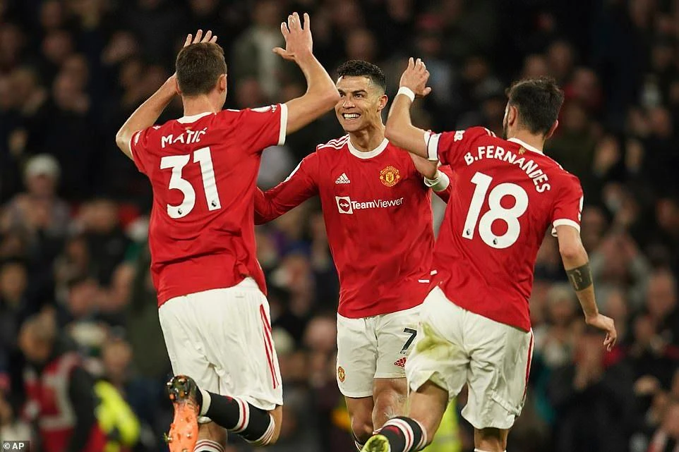 Ronaldo và đồng đội đã có trận đấu hay nhất kể từ đầu mùa. ẢNH: AP