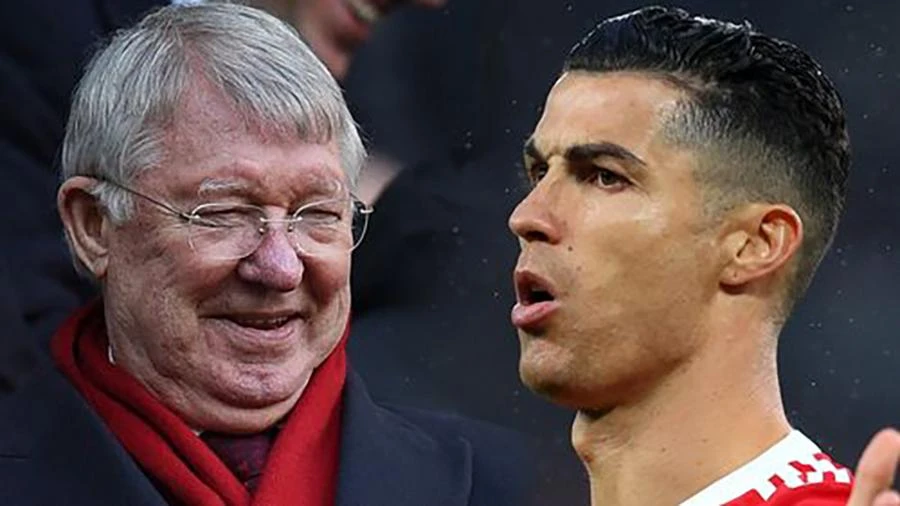 Sir Alex Ferguson muốn Ronaldo ở lại Man United thêm ít nhất 1 mùa giải. ẢNH: MIRROR