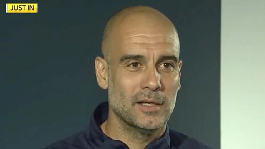 Pep Guardiola hoàn thành mục tiêu tăng cường hàng tiền đạo cho Man City sau khi Aguero ra đi. ẢNH: MIRROR