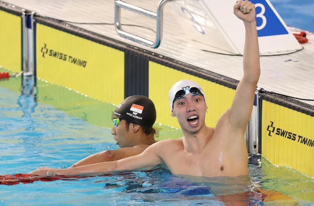 Nguyễn Huy Hoàng tiếp tục làm dậy sóng đường đua xanh. ẢNH: ANH PHƯƠNG