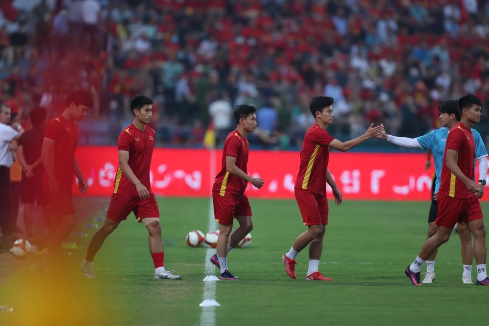 Tiến Linh lập công lớn, U-23 Việt Nam vào chung kết SEA Games đấu Thái Lan ảnh 55