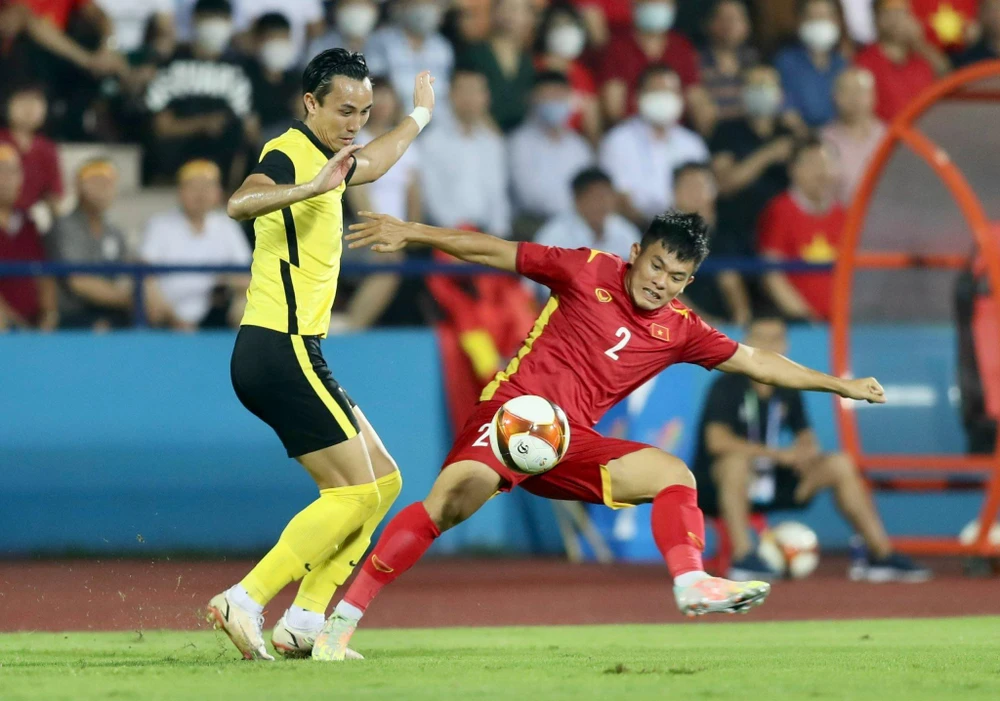 U-23 Malaysia đang chơi rất khó chịu. ẢNH: ANH PHƯƠNG