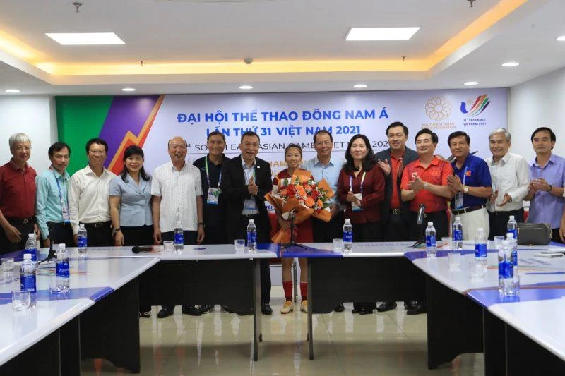 VFF cũng thưởng cho nữ Việt Nam 500 triệu đồng. ẢNH: VFF VFF cũng thưởng cho nữ Việt Nam 500 triệu đồng. ẢNH: VFF