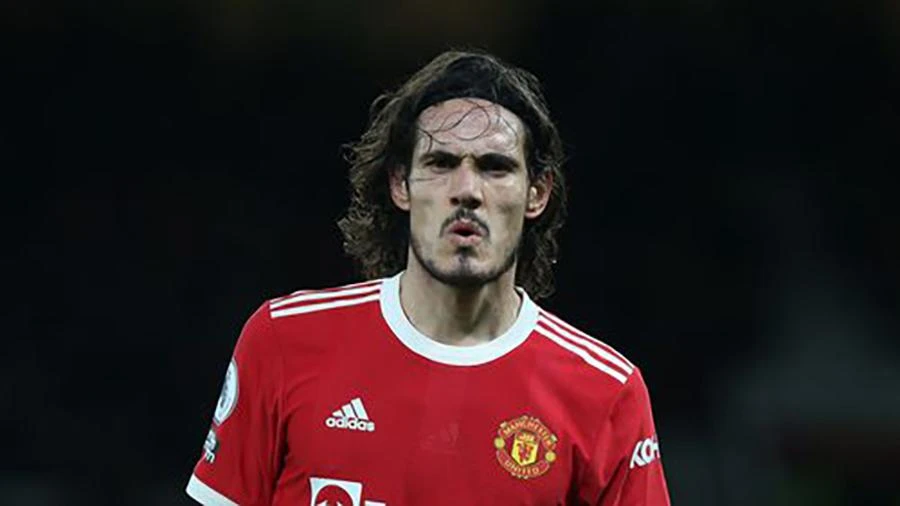 Cavani có 2 mùa giải thi đấu cho MU. ẢNH: GETTY