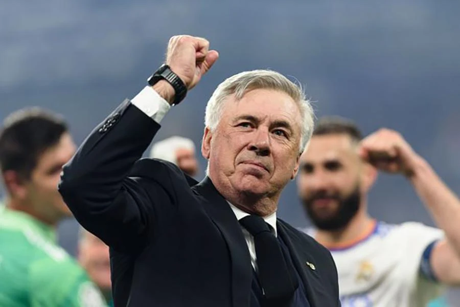 Ancelotti là HLV thành công nhất lịch sử Champions League. ẢNH: GETTY