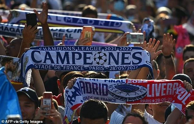 Real Madrid vô địch Champions League 4 lần trong 7 mùa giải gần nhất. ẢNH: GETTY