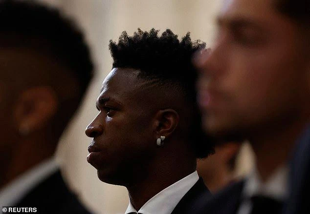 Người hùng ghi bàn duy nhất trận chung kết Champions League Vinicius Jr. ẢNH: REUTERS