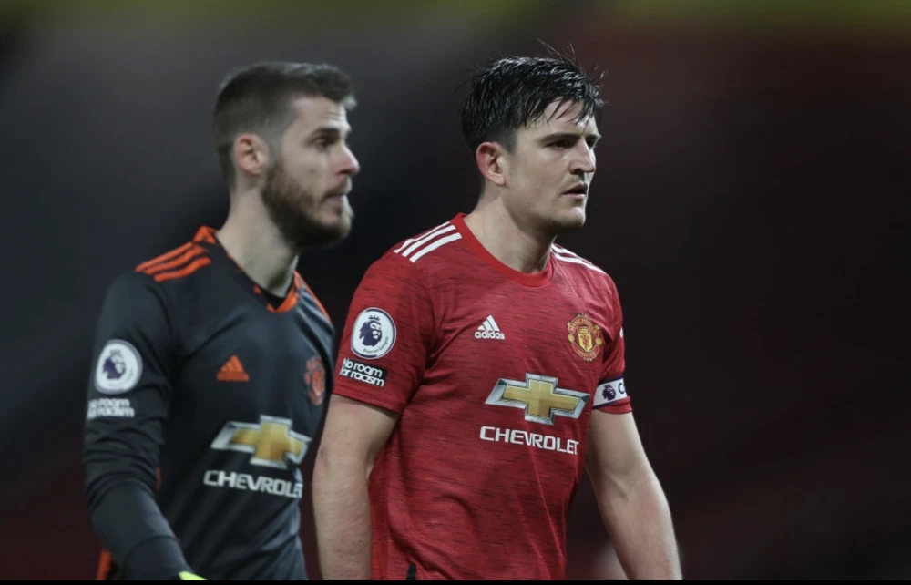 De Gea sẽ bước lên thay Maguire lãnh đạo Man Utd? ẢNH: TIMES NEWSPAPER LTD