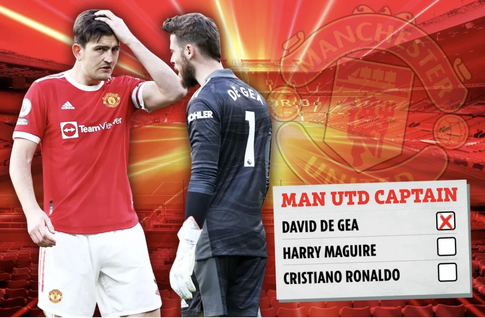De Gea là ứng viên sáng giá nhất nhận băng đội trưởng MU. ẢNH: SUN SPORTS