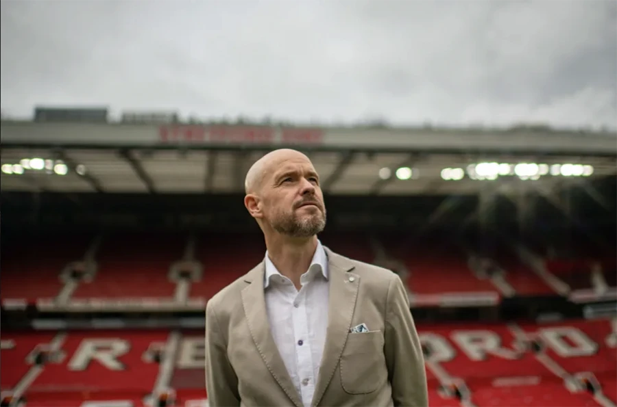 Ten Hag dự kiến sẽ có trận đấu đầu tiên tại Old Trafford trong sóng gió. ẢNH: PA