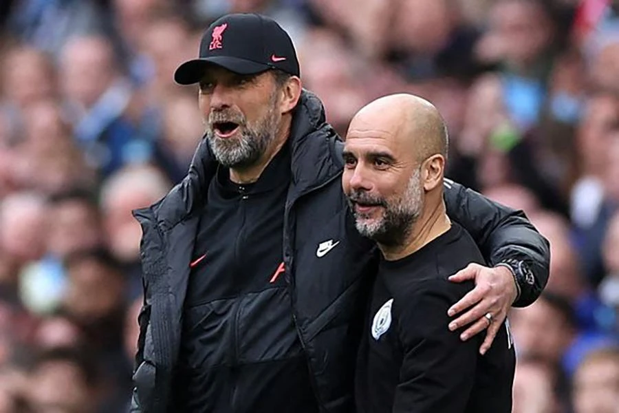 Klopp và Guardiola có cùng quan điểm về lịch thi đấu các giải. ẢNH: REUTERS