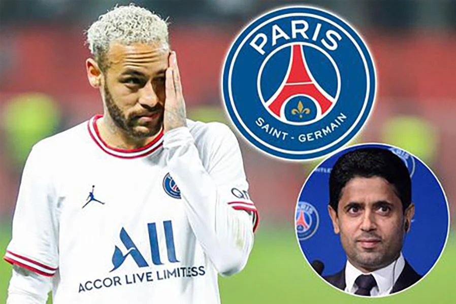 Al-Khelaifi đã không còn coi trọng Neymar. ẢNH: DAILY STAR