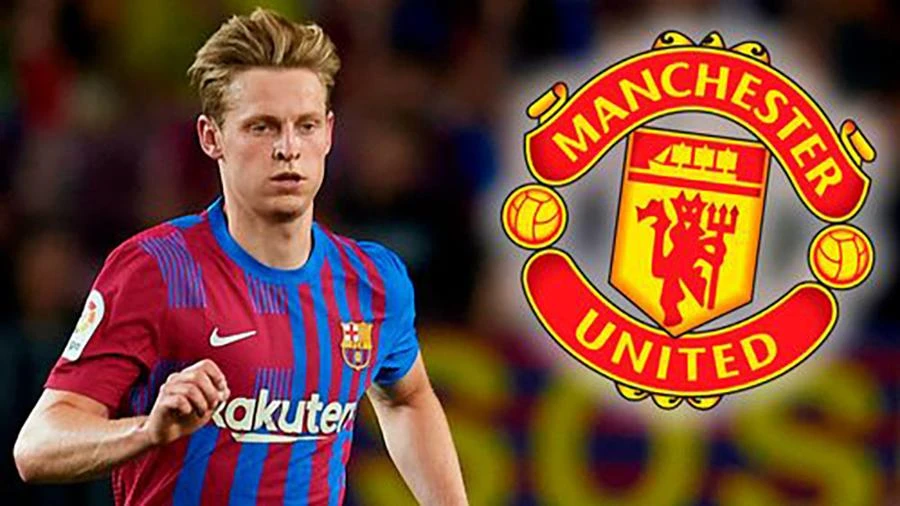 De Jong đang ở rất gần Old Trafford. ẢNH: MIRROR