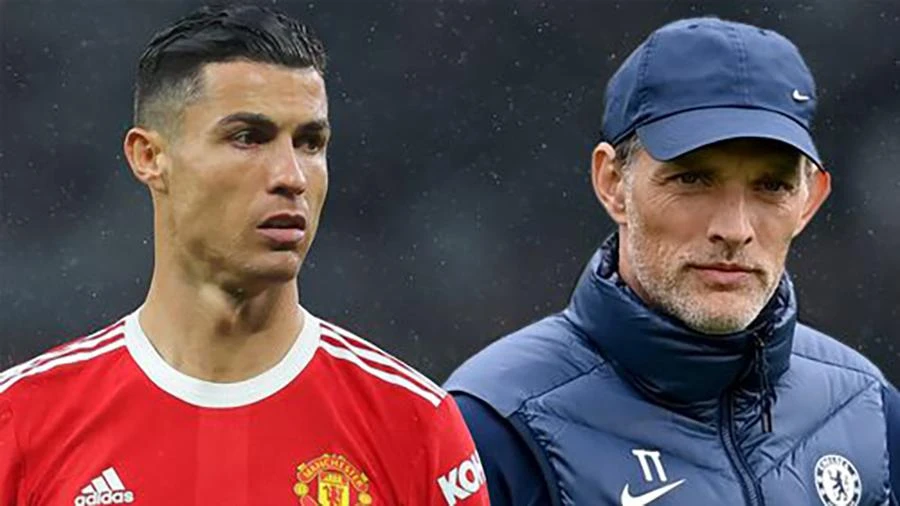 Tuchel nói không với Ronaldo. ẢNH: MIRROR