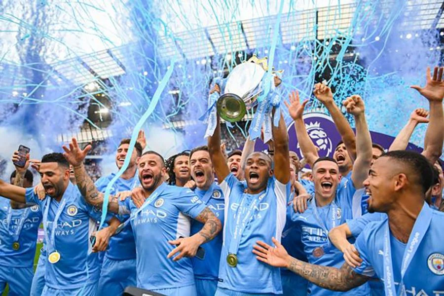 Man City đã vô địch Premier League 4 trong 5 mùa giải gần nhất. ẢNH: GETTY