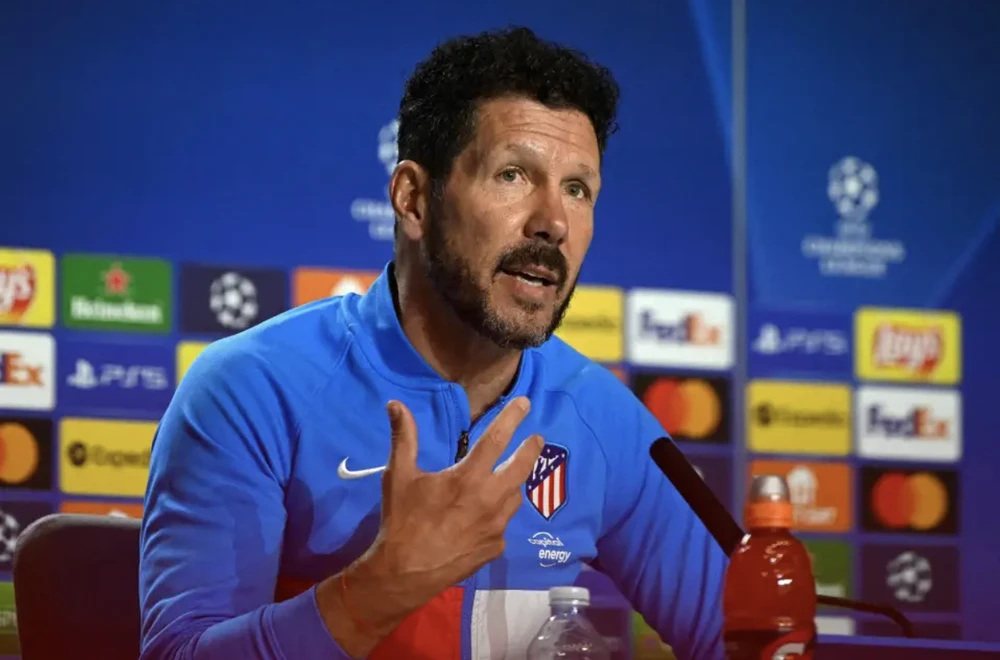 Simeone được cho là rất muốn có Ronaldo nhằm thay Luis Suarez ở Atletico Madrid. ẢNH: AFP