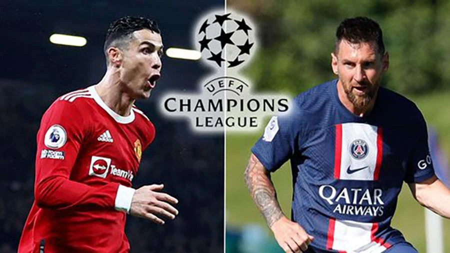 Ronaldo đòi rời MU vì muốn đá Champions League để giữ danh hiệu cầu thủ ghi nhiều bàn thắng nhất lịch sử giải đấu trước sự đeo bám sát sao của Lionel Messi. ẢNH: MIRROR