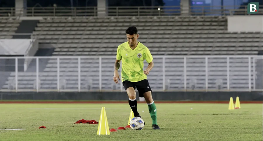 Cầu thủ gốc Hà Lan Kai Boham không đáp ứng yêu cầu chuyên môn của HLV Shin Tae-yong. ẢNH: BOLA