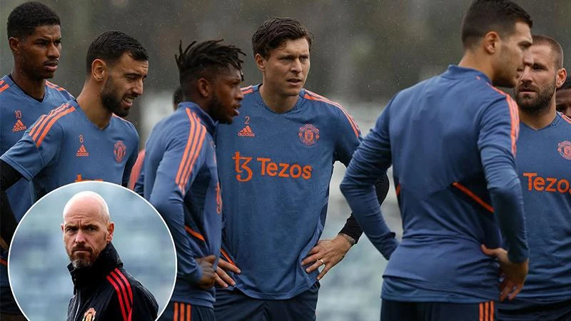 MU chuẩn bị cho mùa giải mới mà không có Ronaldo. ẢNH: MIRROR