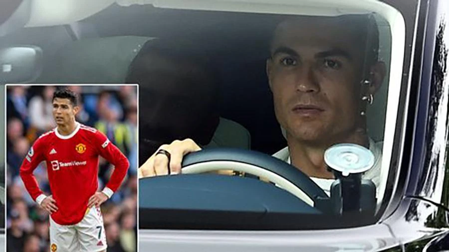 Ronaldo rất quyết tâm chia tay Man Utd. ẢNH: MIRROR